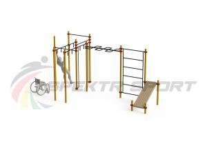 Купить Спортивный комплекс для инвалидов-колясочников WRK-D17_76mm в Рассказове 