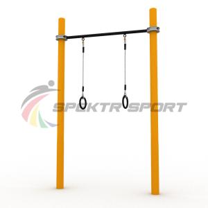 Купить Турник классический для занятий Воркаут с кольцами SP WRK-07 + Rings_76mm в Рассказове 