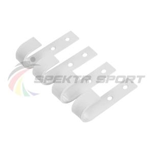 Купить Крюки подвесные (к-кт. 4 шт) для турника белые в Рассказове 