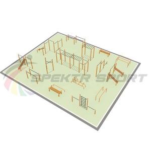 Купить Парковая площадка для Воркаут и WRK 5_76mm в Рассказове 
