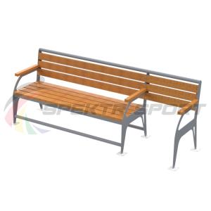 Купить Скамья с местом для коляски в Рассказове 