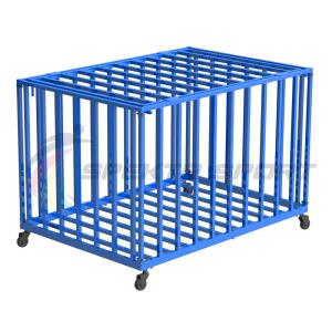 Купить Корзина для хранения мячей передвижная металлическая (стенки - мет. профиль) Разборная в Рассказове 