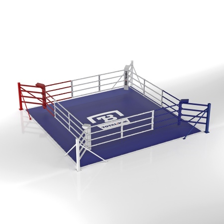 Купить Ринг боксерский напольный Totalbox на упорах 4х4м в Рассказове 